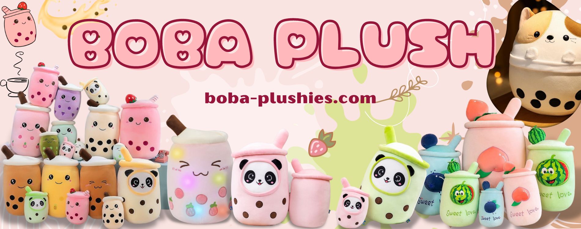 Banner - Boba Plush
